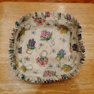 Longaberger 🌻 2000 Mother's Day Basket Liner Early Blossoms
